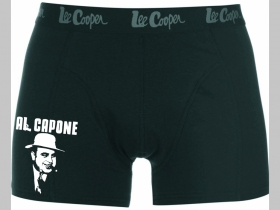 Al Capone čierne trenírky BOXER top kvalita 95%bavlna 5%elastan